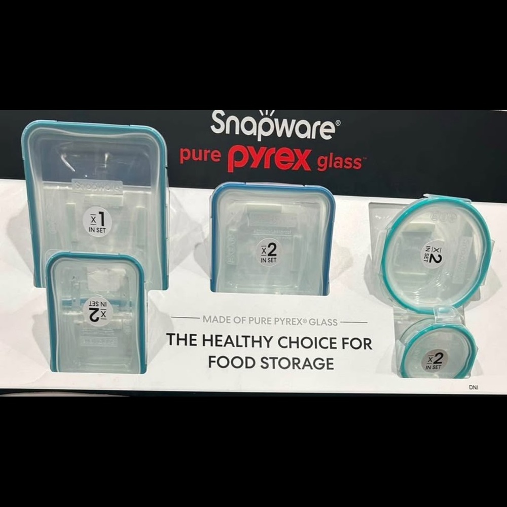 🎈Flash sale🎈Snapware Pyrex 18-piece Glass Food Storage Set